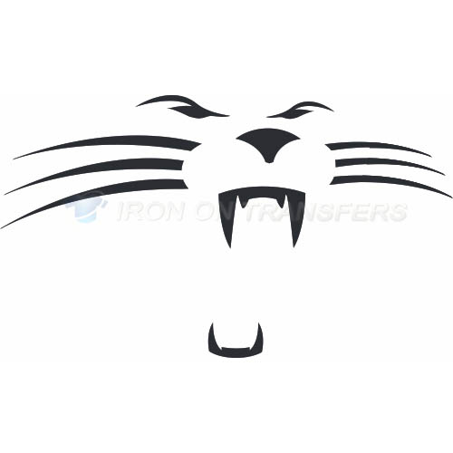 Carolina Panthers Iron-on Stickers (Heat Transfers)NO.442